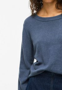 VILA VIRIL O-NECK  - Pulover - vintage indigo
