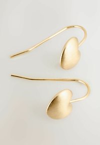 HEART - Orecchini - brushed gold tone