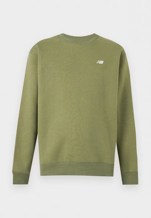 New Balance, SPORT ESSENTIALS CREW UNISEX - Φούτερ με κουκούλα - sport green