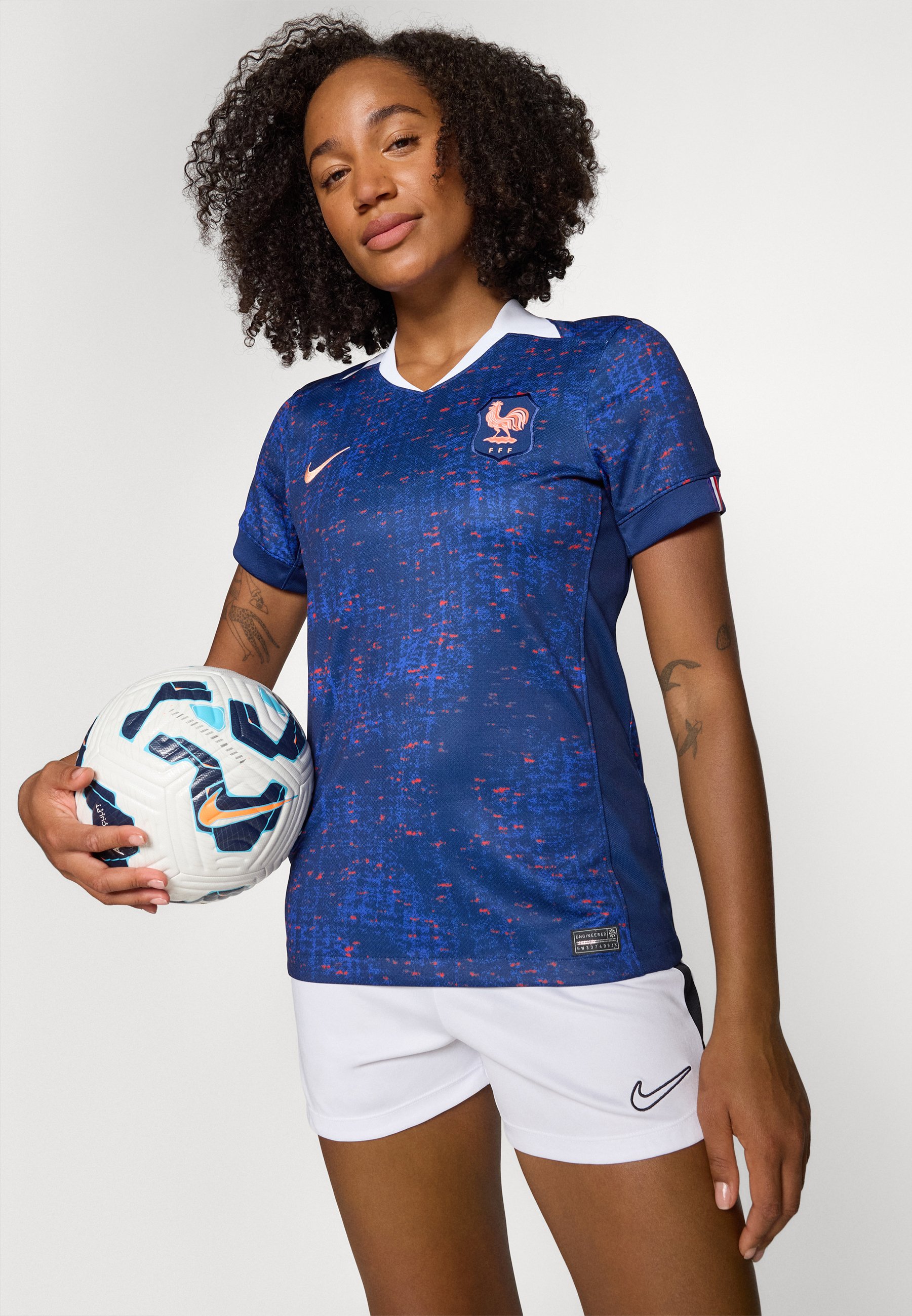 Nike Performance FFF HM - Football jersey - blue void/light madder