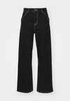 SIMPLE PANT - Jean boyfriend - black