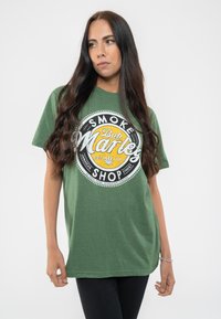 Paradiso Clothing BOB MARLEY JAMAICA S FINEST - Print T-shirt - green