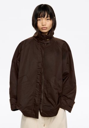 Chaqueta fina - marron oscuro