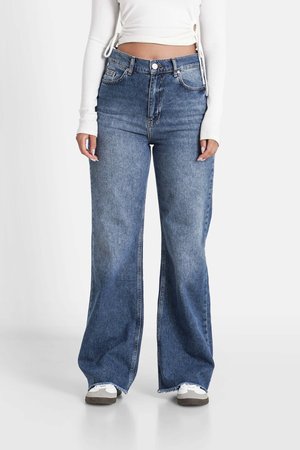 WIDE - Relaxed fit jeans - dark blue