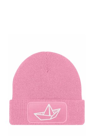 MIT PATCH BOOT DESIGN MARITIM - Mütze - rosa