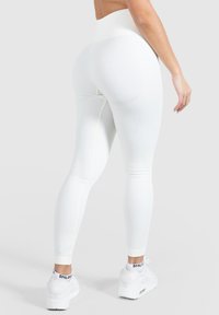 Smilodox AMAZE COMPRESSIVE LEGGINGS SPORT - Leggings - creme