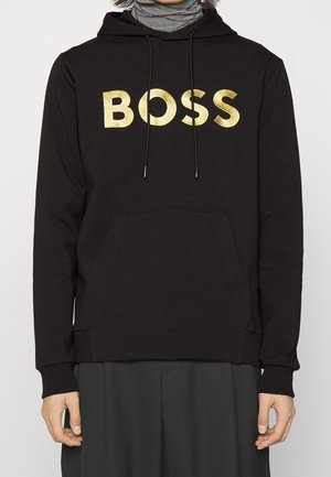 BOSS Jersey con capucha - black