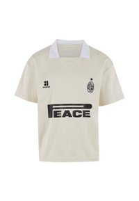LAB PEACE - Camiseta estampada - beige