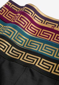 Next WAISTBAND 4 PACK  - Úzké boxerky - rich black purple blue