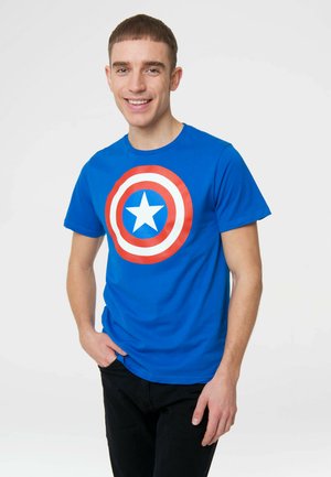 CAPTAIN AMERICA - Print T-shirt - blau