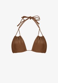 Wybrany, brązowy błyszczący lurex