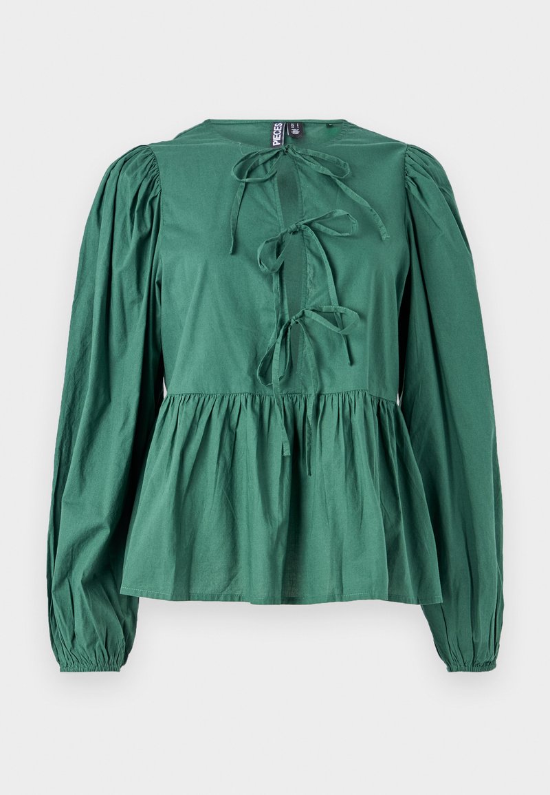 Pieces Bluse grün