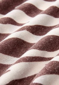 Next V-NECK GEM - Potiskana majica - brown and white zebra animal