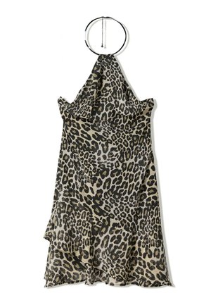 Bershka Nappali ruha - brown