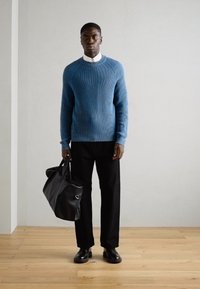 Marc O'Polo DENIM LONGSLEEVE RAGLAN - Strikkegenser - provincial blue