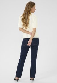 Kaffe Print T-shirt - chalk
