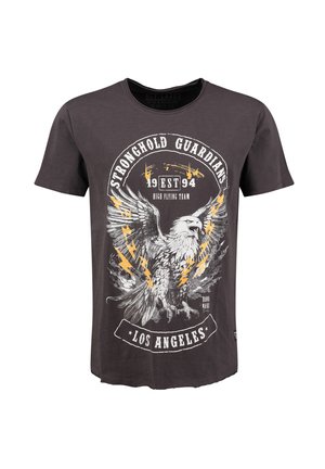 MT GUARDIAN ROUND - T-shirt con stampa - anthra