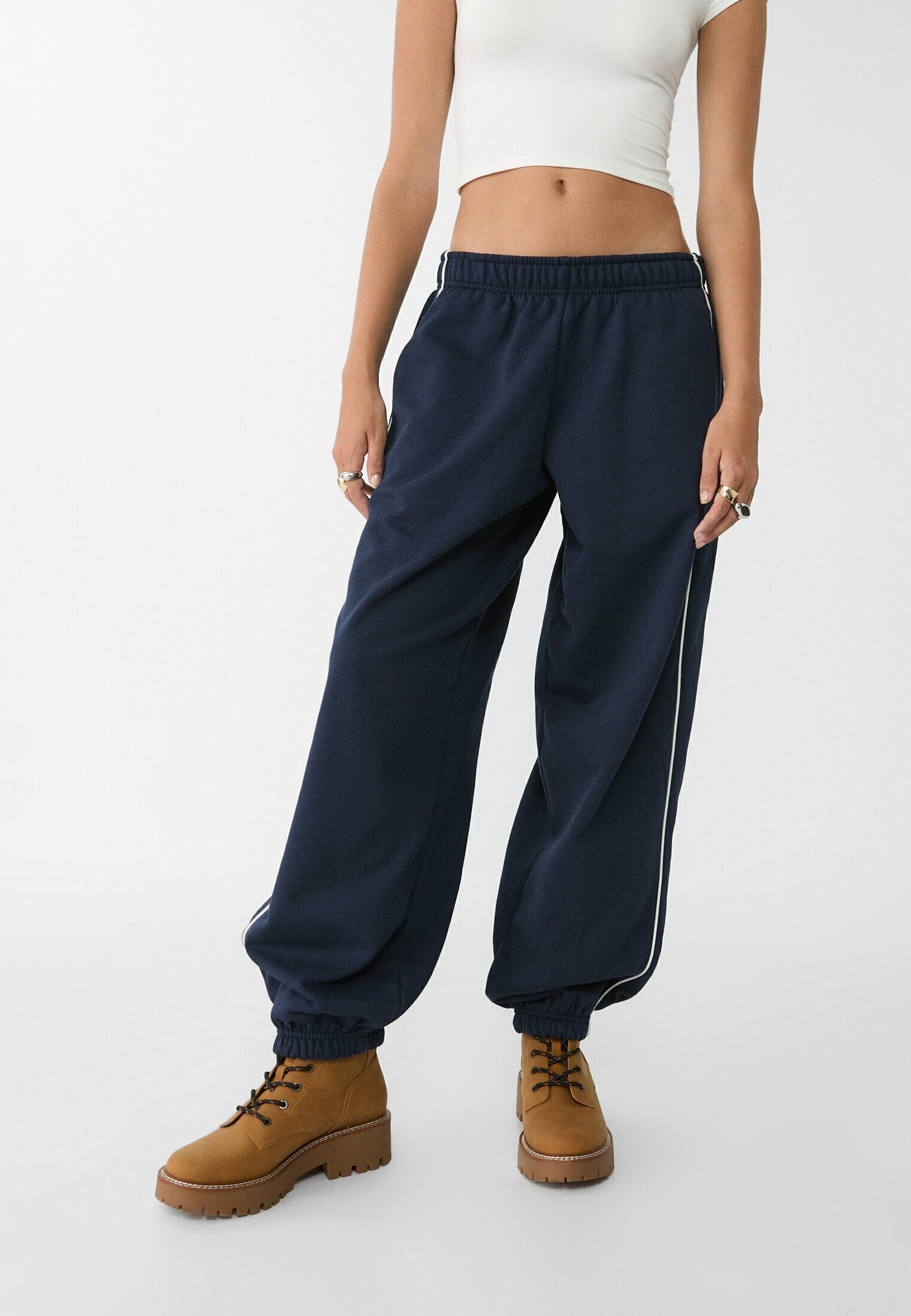 Pantalon Jogging Femme M&M Doux Taille M - Flocage Et Cordon - Neuf Avec étiquettes