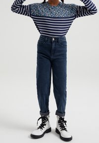 WE Fashion Džíny Straight Fit - blue