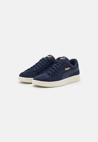 Puma SMASH V2 - Sapatilhas - peacoat/team gold/whisper white