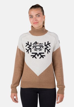 CIELOALTO TURTLE NECK - Strickpullover - lion