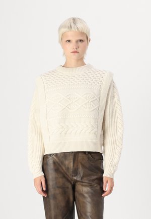 VICALA O NECK - Pullover - birch