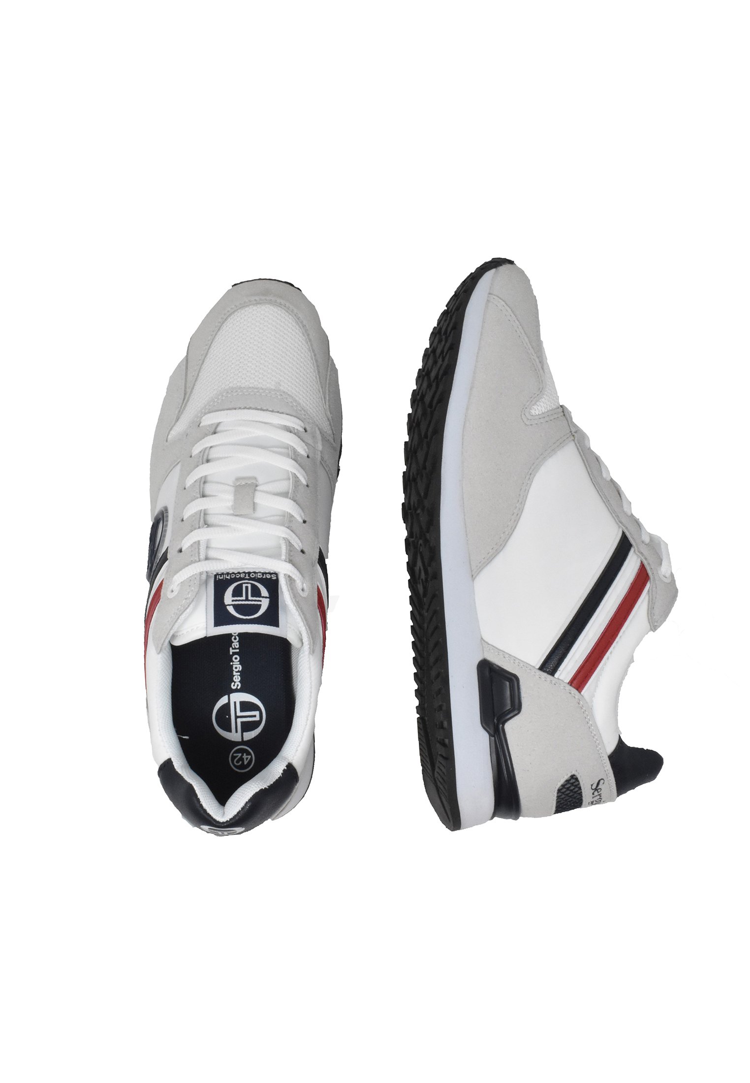 Sergio Tacchini Sneakers basse - white-deep blue/bianco - Zalando.it