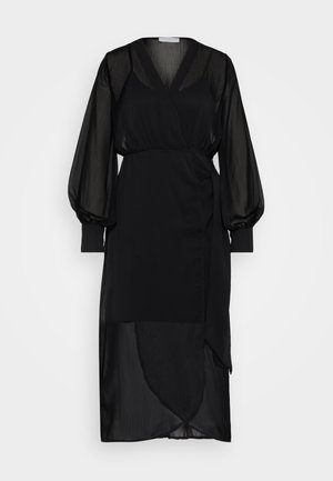 Never Fully Dressed SHEER MIDAXI VIENNA - Cocktailkjole / festkjole - black