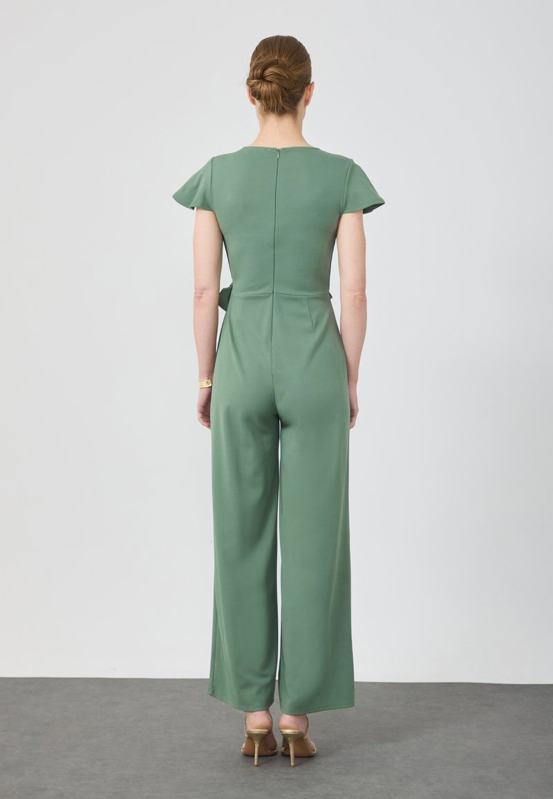 Coloody Jumpsuit voor dames, korte mouwen, eendelig pak, elegant, losvallend, casual met riem, S Coloody Jumpsuit voor dames, korte mouwen, eendelig pak, elegant, losvallend, casual met riem, S