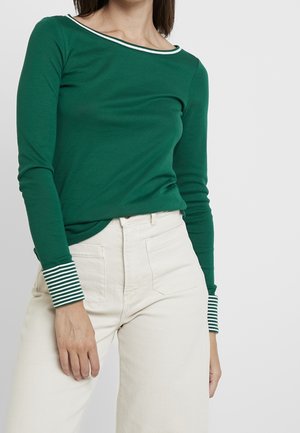 Top s dlouhým rukávem - dark green