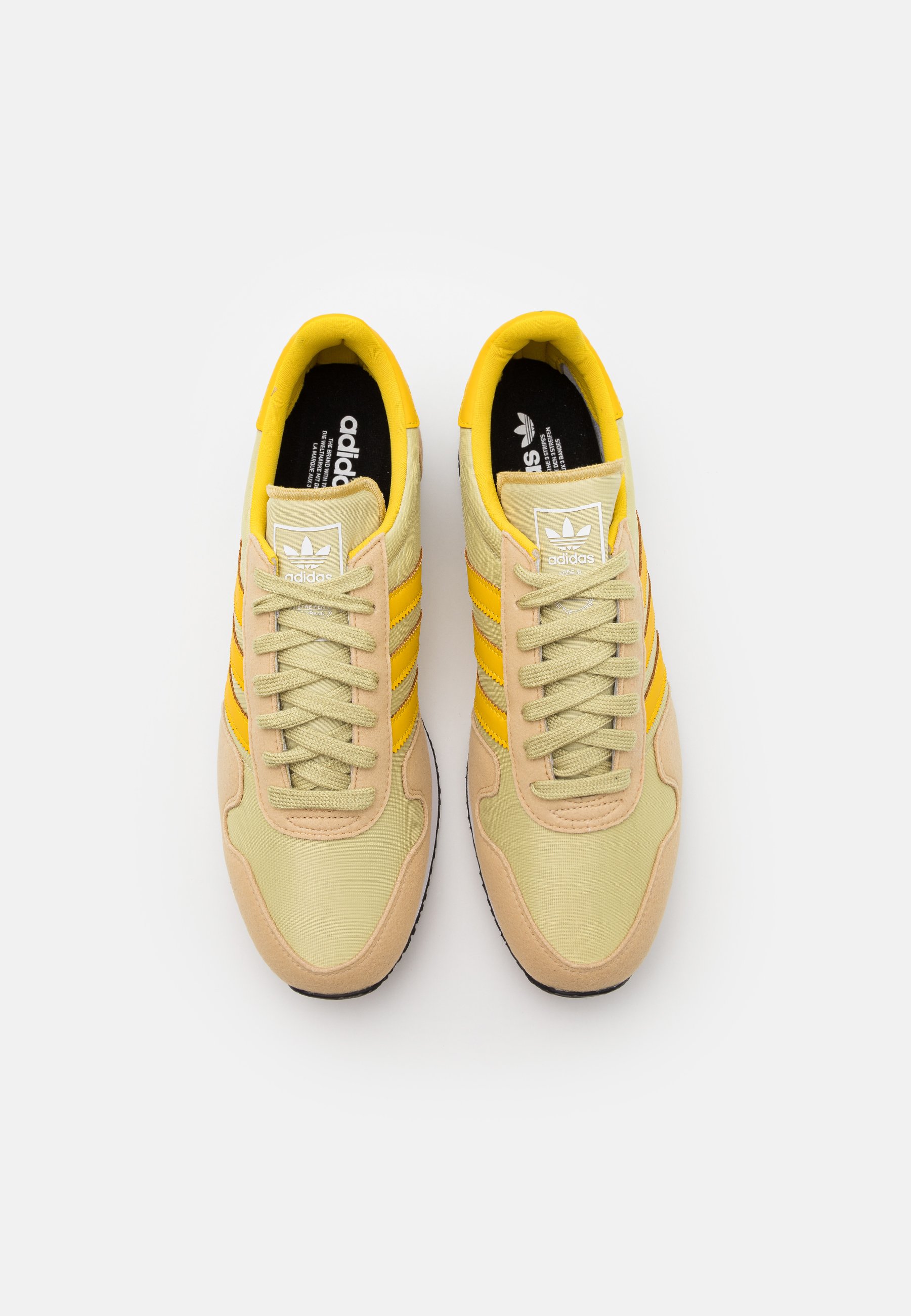 adidas Originals USA 84 UNISEX - Trainers - hazy beige/hazy yellow/halo  gold/beige - Zalando.co.uk
