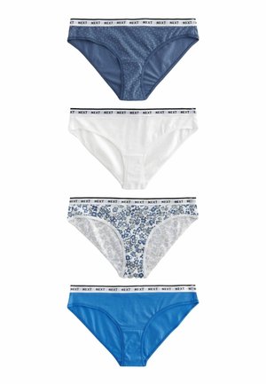 RICH LOGO KNICKERS 4 PACK - Bikiniunderdel - blue ditsy print