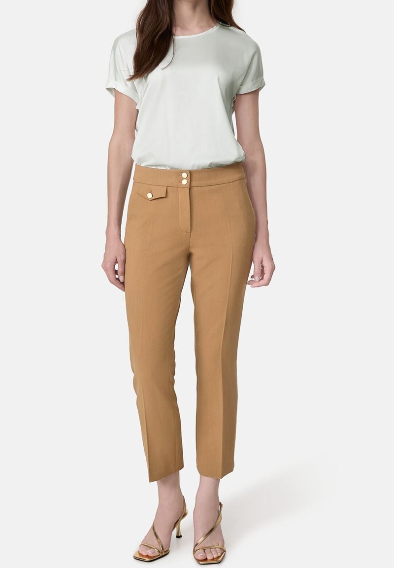 Gerry Weber Pantalon classique light brown/marron clair