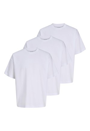 Jack & Jones JACK & JONES 3 PACK - T-Shirt basic - weiß