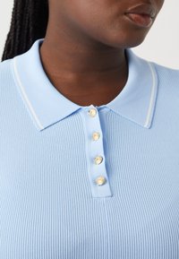 Tommy Hilfiger Curve STRIPES POLO  - Džersio suknelė - vessel blue
