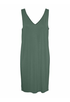 Jerseyklänning - mottled green