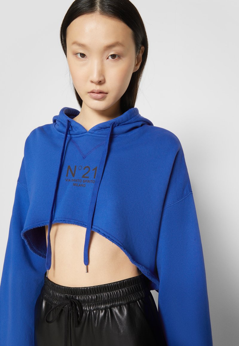 Damen Bekleidung | N°21 Sweatshirt blu/viola/blau - TE06539 Damen Bekleidung | N°21 Sweatshirt blu/viola/blau - TE06539