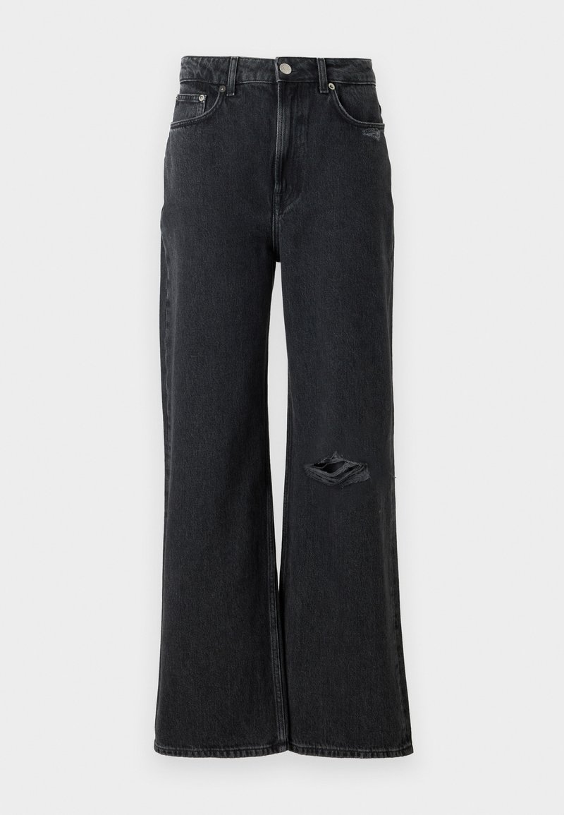 Samsøe Samsøe Straight leg jeans zwart denim/blackdenim Samsøe Samsøe Straight leg jeans zwart denim/blackdenim