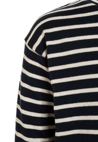 Mads Nørgaard BRETAGNE THILKELINA - Strickpullover - navy/ecru