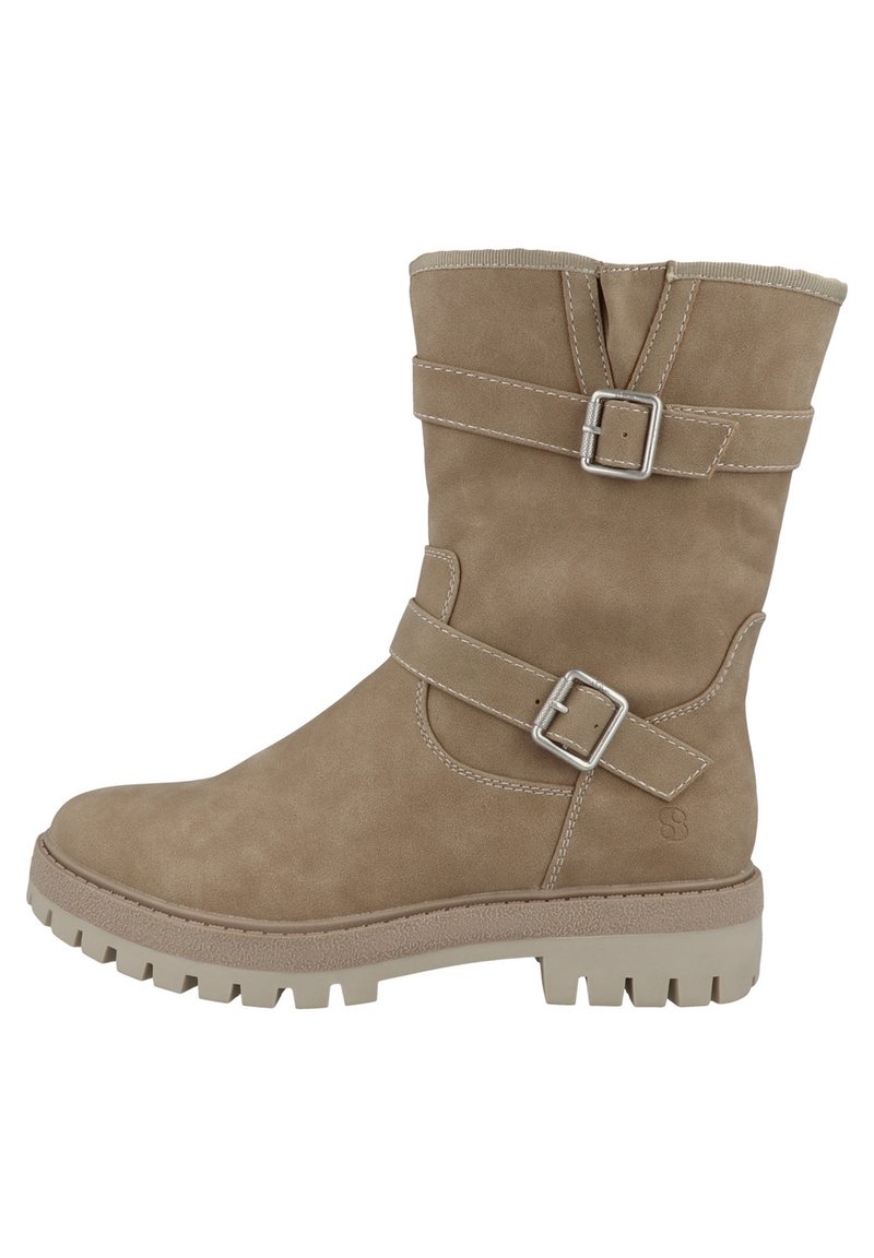 s.Oliver Zimní obuv - light brown