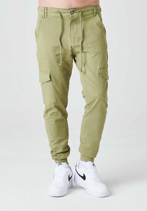 2Y Premium Džínsy tapered fit - khaki