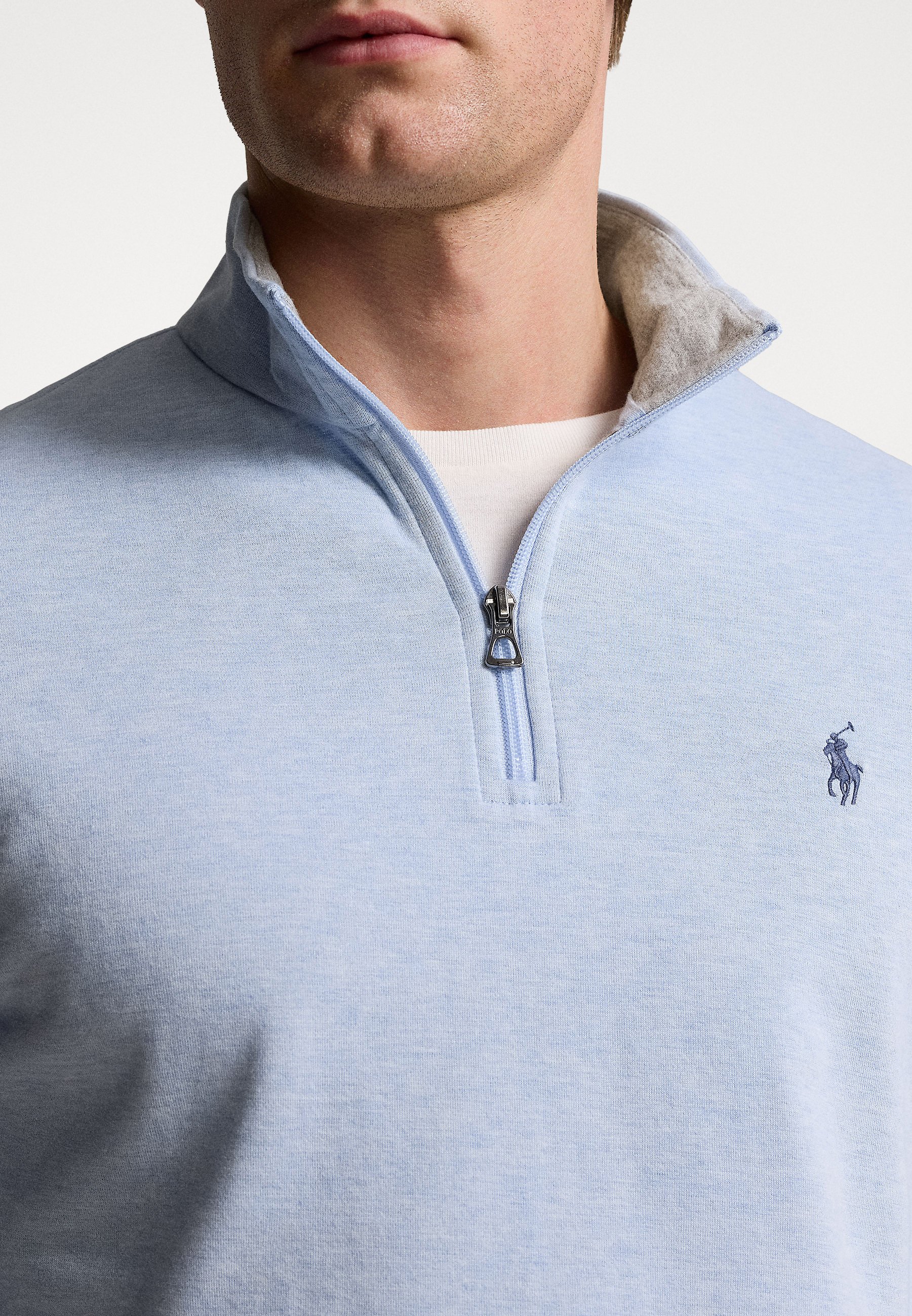 Ralph Lauren ラップ風ワンピース BLUE/CREAM Ralph Lauren ラップ風ワンピース BLUE/CREAM (Ralph Lauren