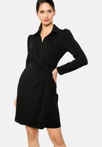 LolaLiza WITH RUFFLES - Denné šaty - black