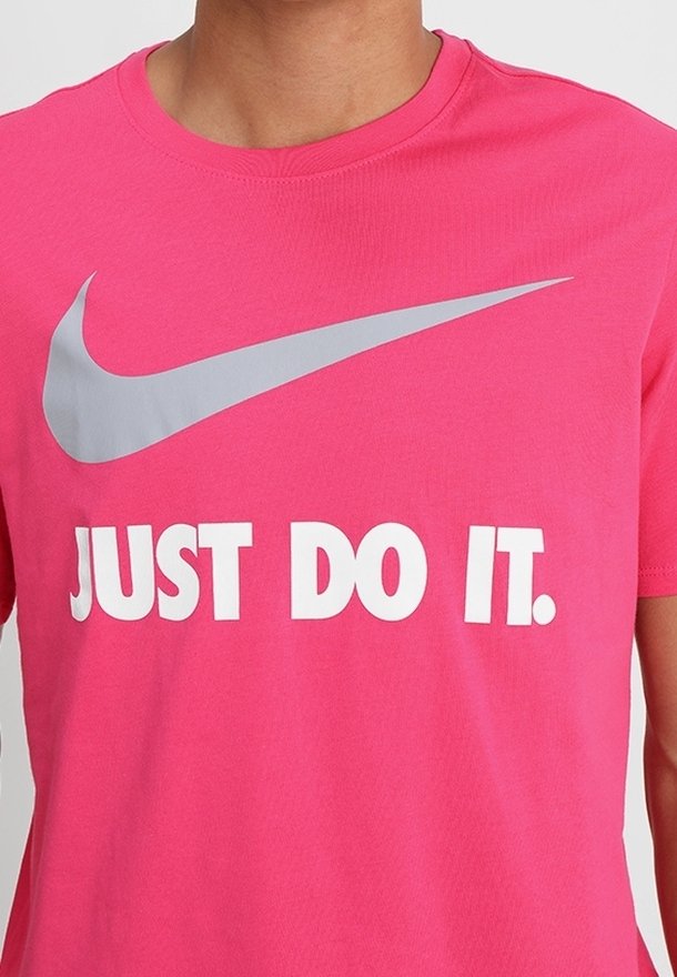 bright pink nike shirt