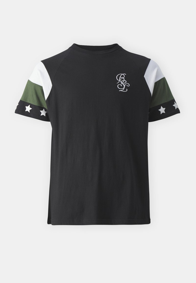 Brave Soul T-shirt print zwart