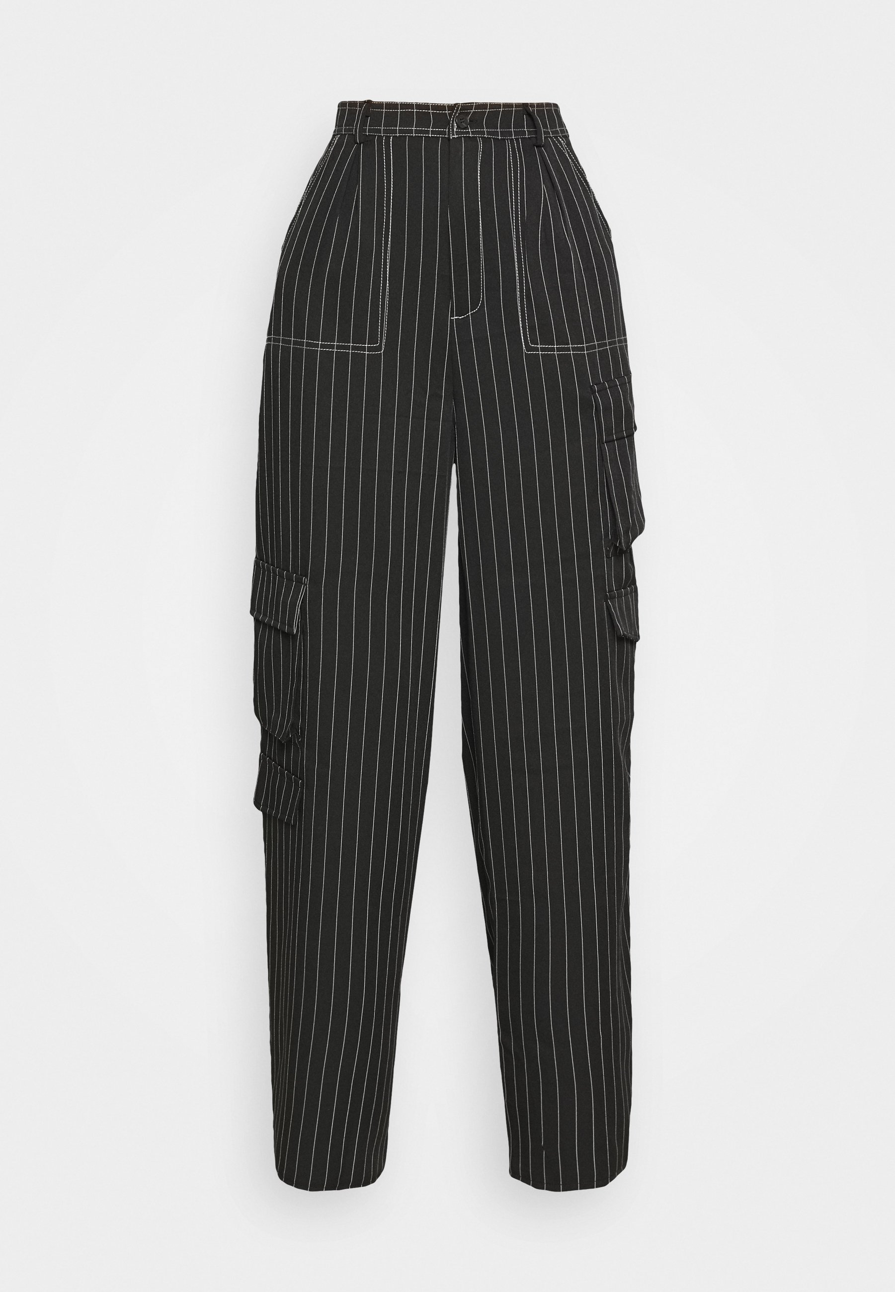 pinstripe cargo pants
