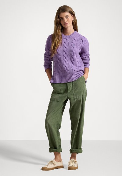 Polo Ralph Lauren CLASSIC LONG SLEEVE - Pulover - wisteria heather