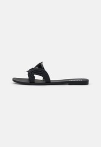SIGNATURE SLIDE - Papuci - black