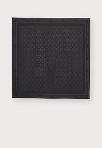 BURNOUT MONOGRAM SCARF - Foulard - black