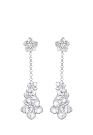 DAINTY FLOWER ELEGANT - Ohrringe - silberfarben